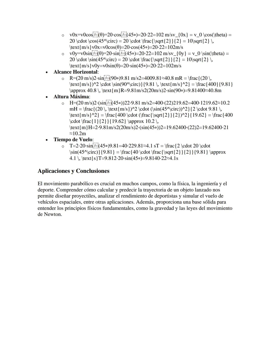MOVIMIENTO PARABOLICO
El movimiento parabólico es un tipo de movimiento en dos dimensiones que describe la
trayectoria de un objeto lanzado 