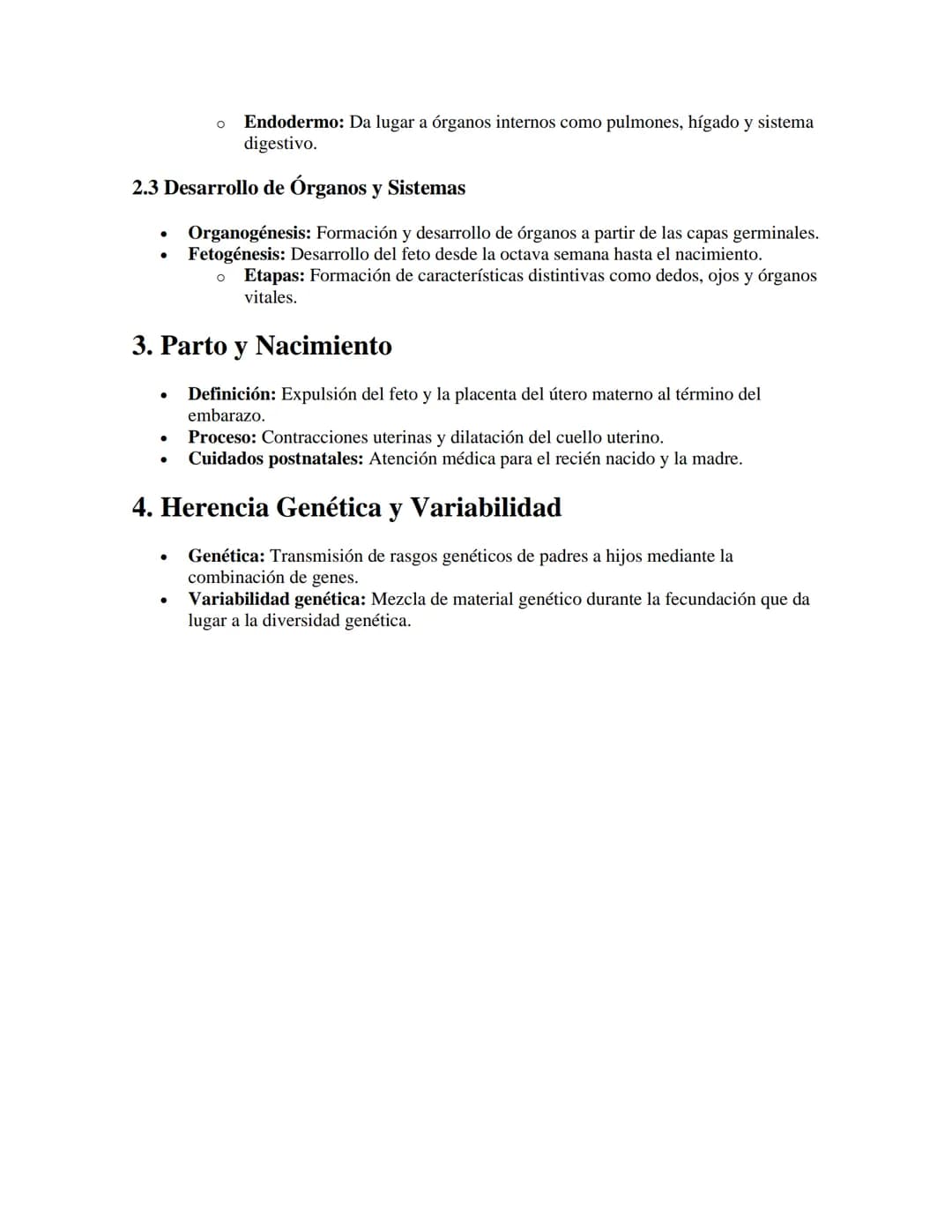 Reproducción Humana y Desarrollo
Embrionario
APUNTES//
1. Reproducción Humana
1.1 Gametogénesis
•
•
Definición: Proceso de formación de game