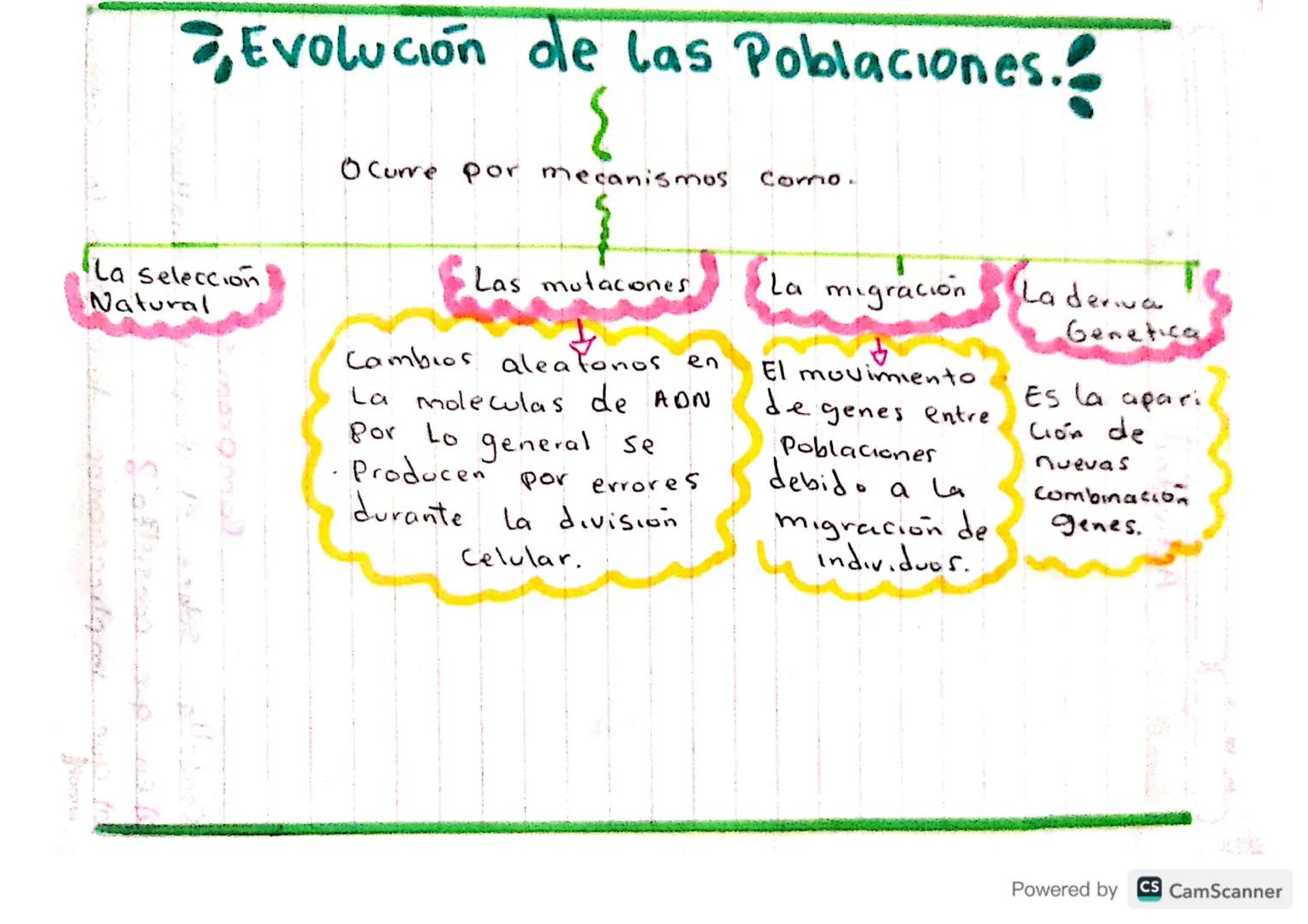 Evolución de las
Población. A
8
Las poblaciones Biologicas: Una pobla-
Con
es
un
misma
misma
grupo
de individuos
especies que habitan.
mismo