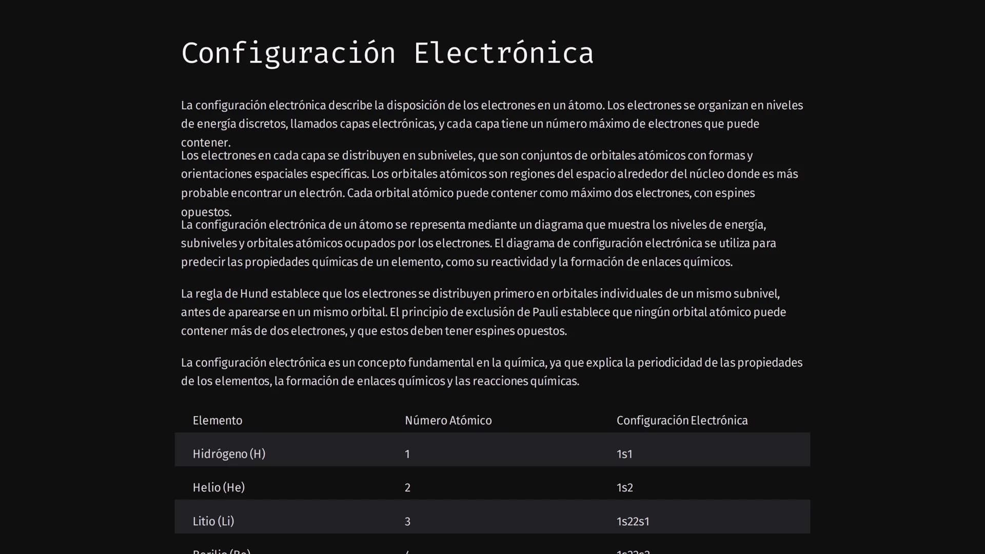 Estructura Atómica
La estructura atómica es un tema fundamental en la química, ya que describe la composición y organización de los
átomos, 