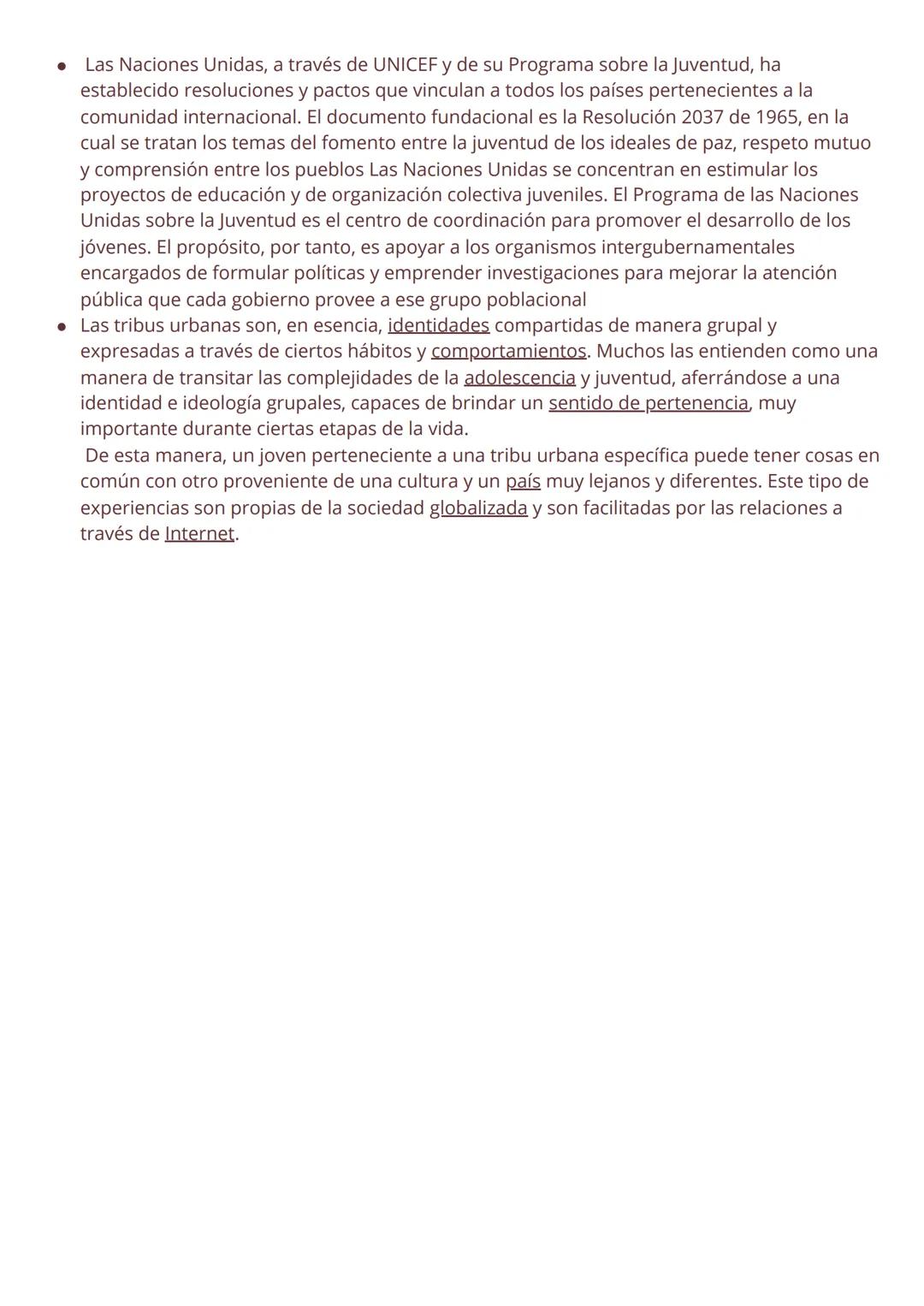 .
En las tradiciones la juventud se asocia con la transición entre el paso de ser niño y el adulto
proceso que supone la presencia de ritos 