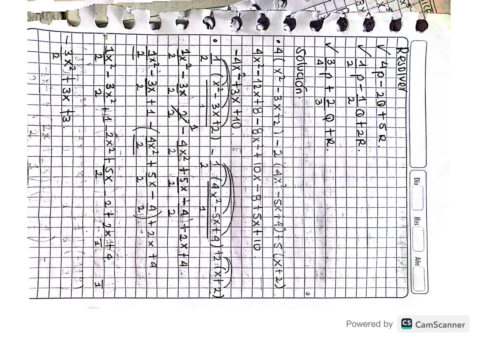 Día 06 Mes 08 Año 19
Semestre
④Generalidades
#Reales
500,00
'
# primos 133, 5, 7 Sirven para Simplificar
195
Fraccionarios ☑
-
(②2) Potencia