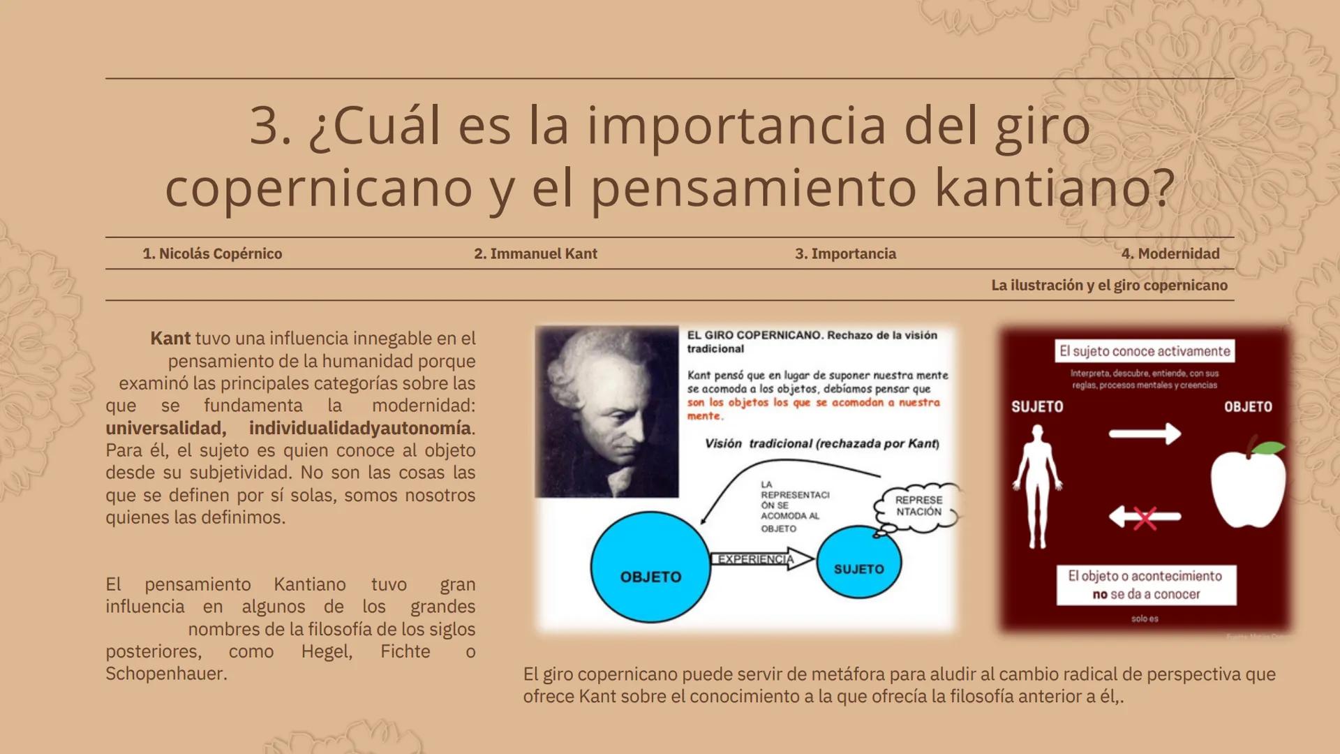 La ilustración y
el giro
copernicano CREATED BY SLIDESGO

# 1. ¿Quién es Nicolás Copérnico y qué es el
giro copernicano?

1. Nicolás Copérni