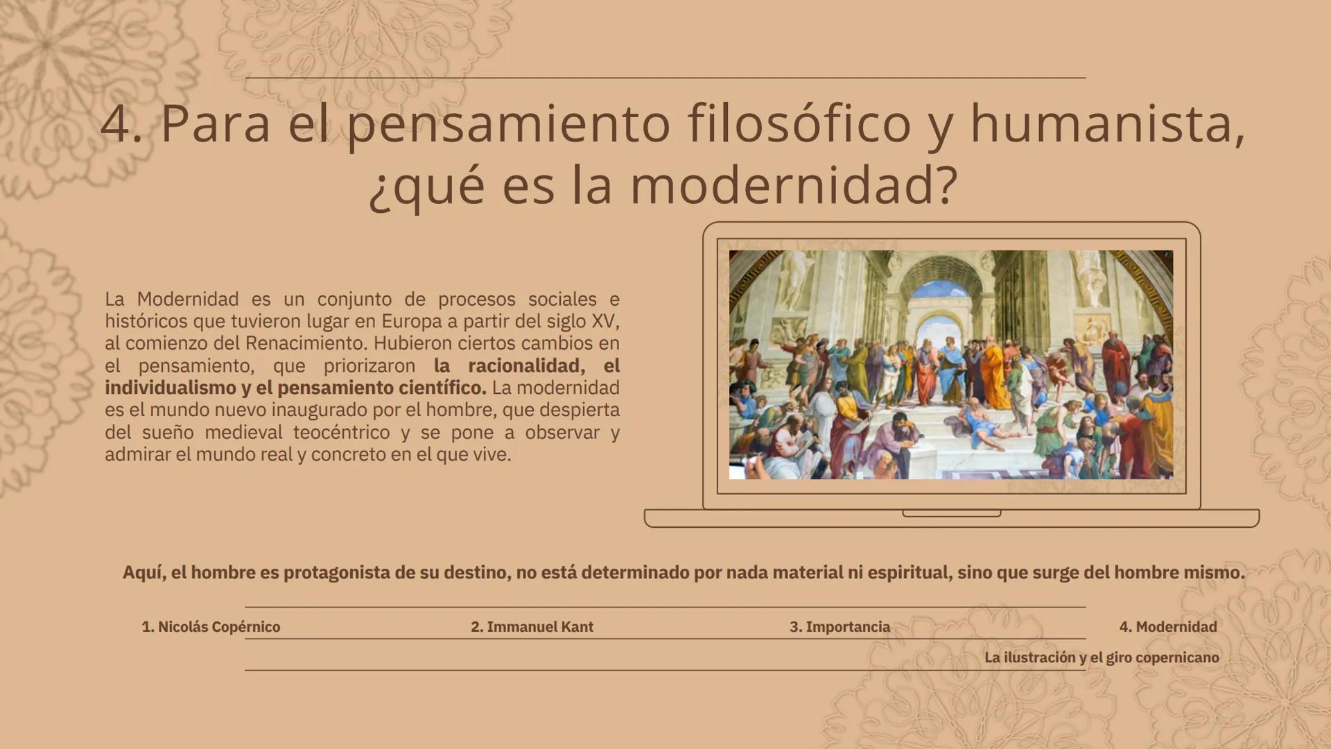 La ilustración y
el giro
copernicano CREATED BY SLIDESGO

# 1. ¿Quién es Nicolás Copérnico y qué es el
giro copernicano?

1. Nicolás Copérni