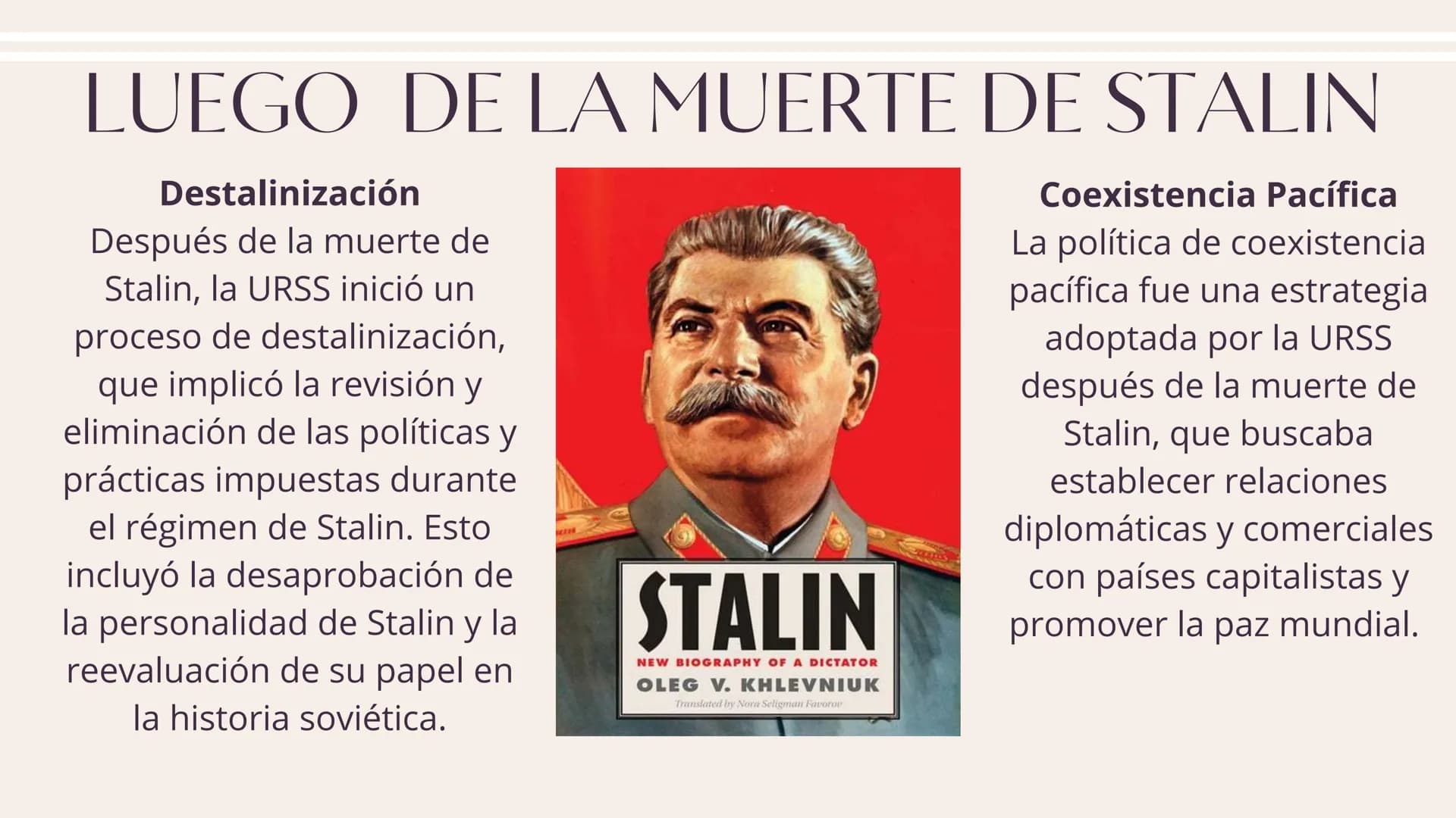 ETAPAS DEL
DESARROLLO
DE LA URSS
Sus etapas incluyen incluyen la Revolución de Octubre, la Guerra Civil Rusa, la Nueval
Política Económica, 
