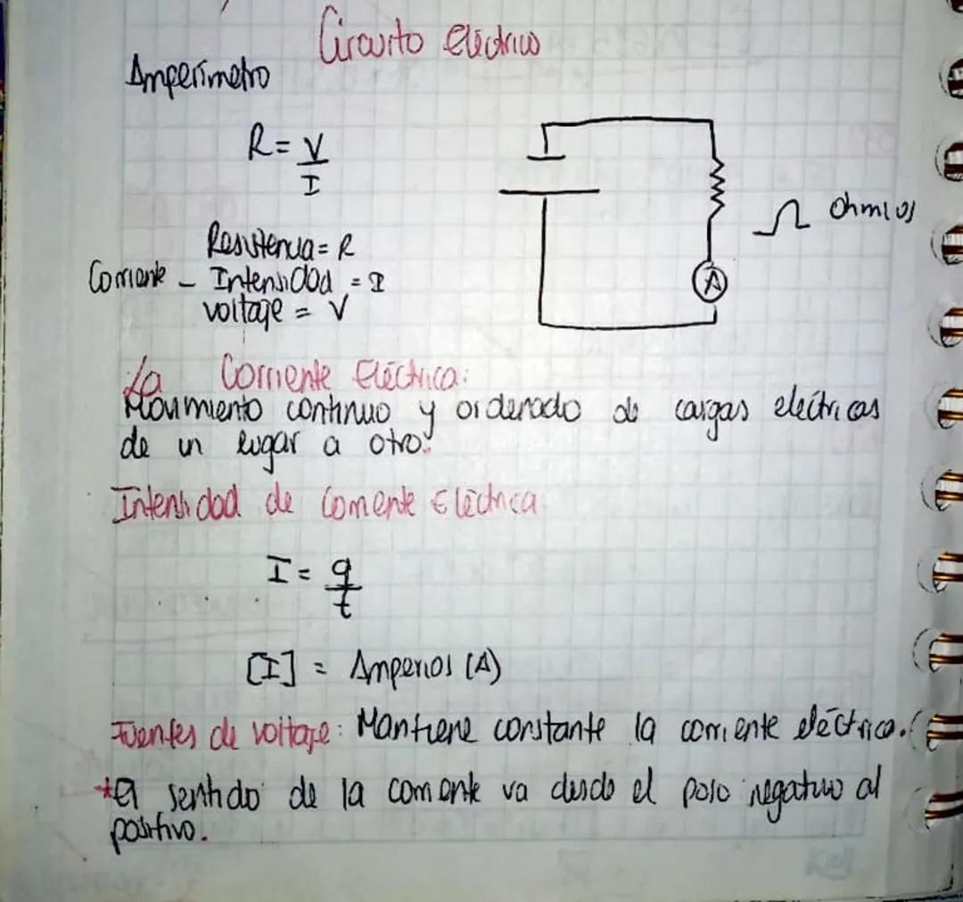 Circuito eléctrico.