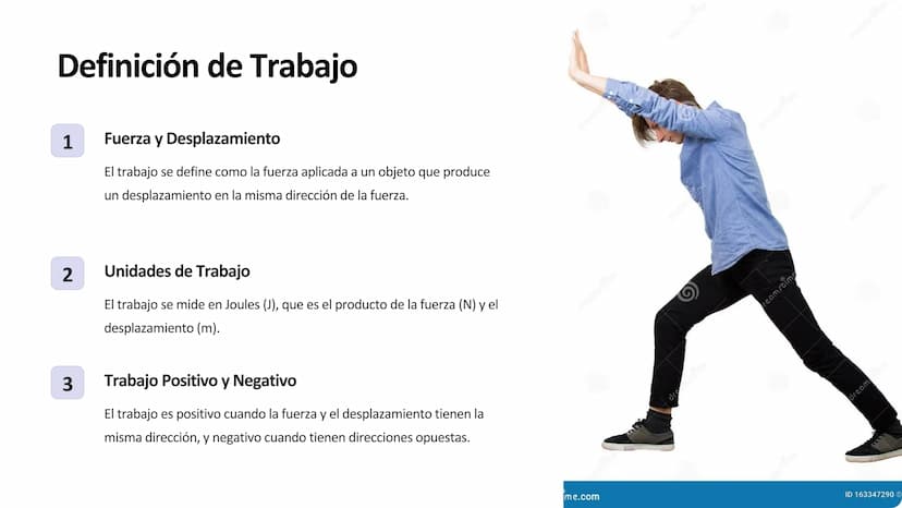Trabajo, Energía y
Conservación
Exploraremos los conceptos fundamentales de trabajo, energía y su
conservación. Aprenderemos a calcular la e