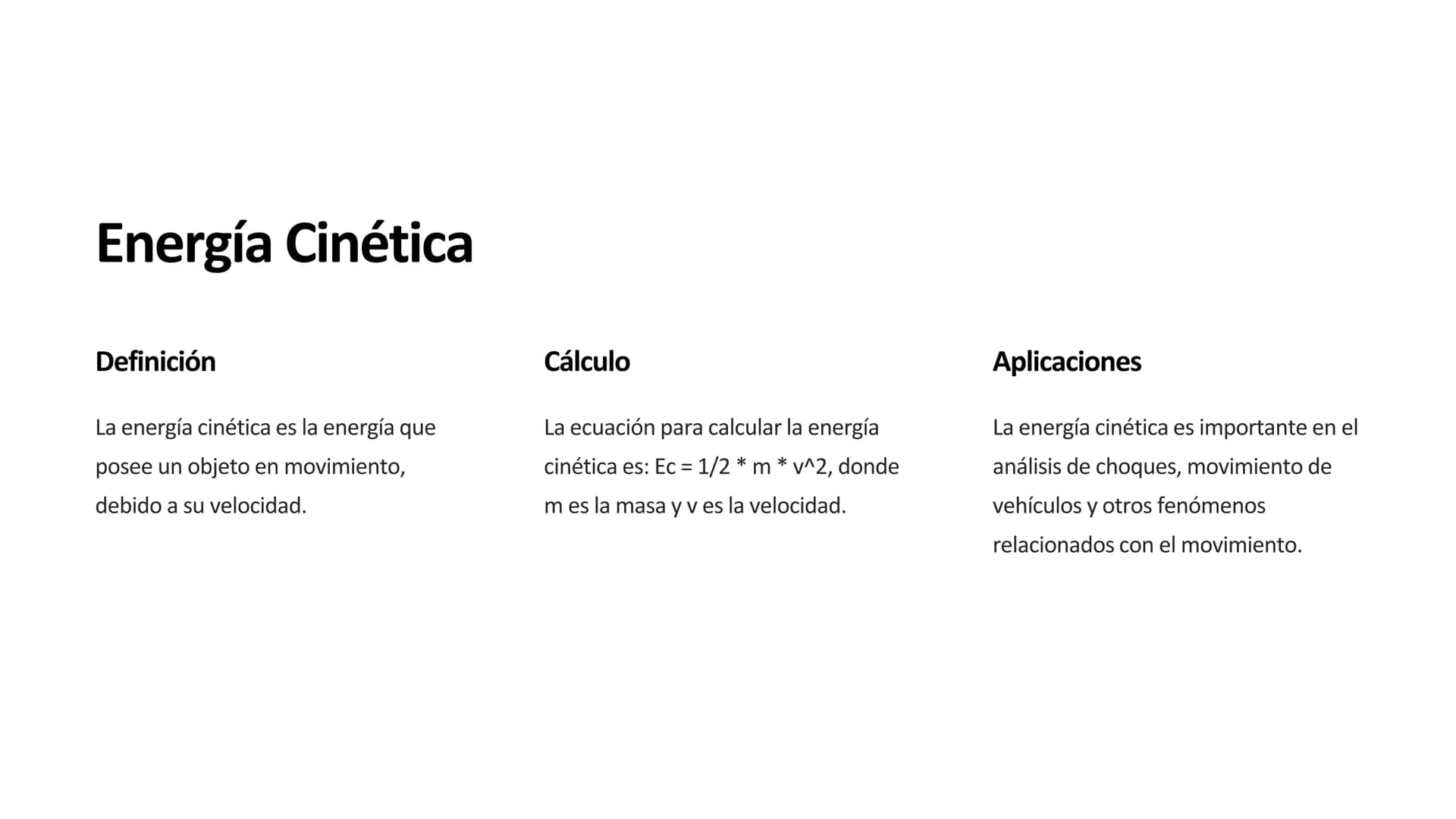 Trabajo, Energía y
Conservación
Exploraremos los conceptos fundamentales de trabajo, energía y su
conservación. Aprenderemos a calcular la e