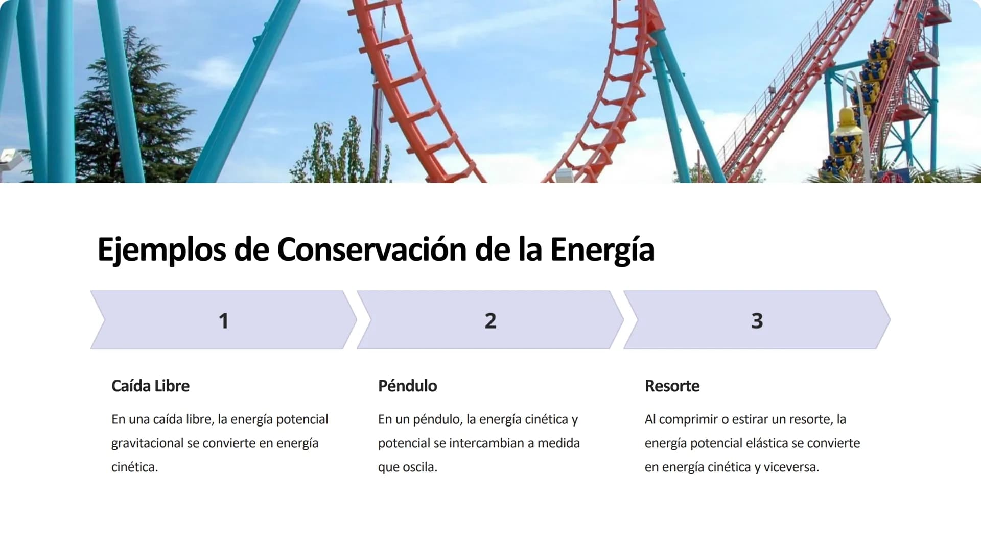 Trabajo, Energía y
Conservación
Exploraremos los conceptos fundamentales de trabajo, energía y su
conservación. Aprenderemos a calcular la e