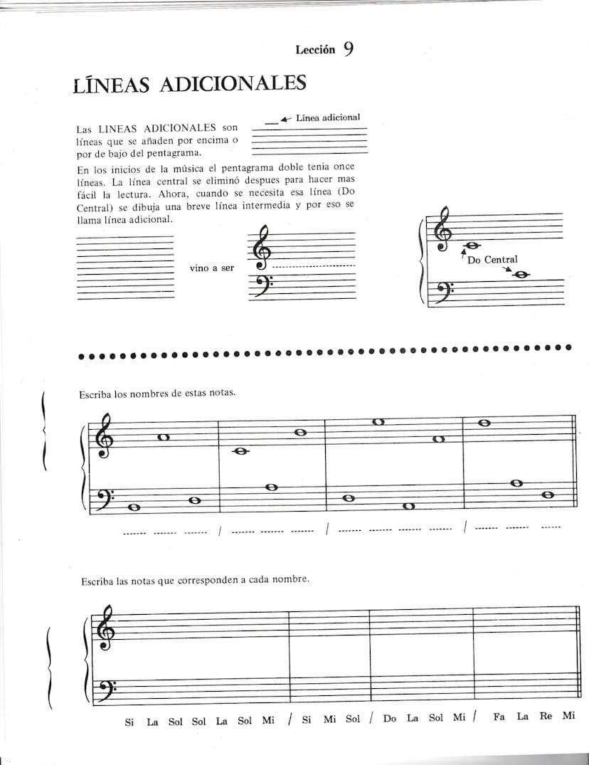 T418
CUADERNO COMPLETO DE ORIA
POR JOHN BRIMHALL
ra
JOHN BRIMHALL CUADERNO 1"
DE TEORIA
PARTE
Pentagrama agudo
da
JOHN BRIMHALL CUADERNO 2"
