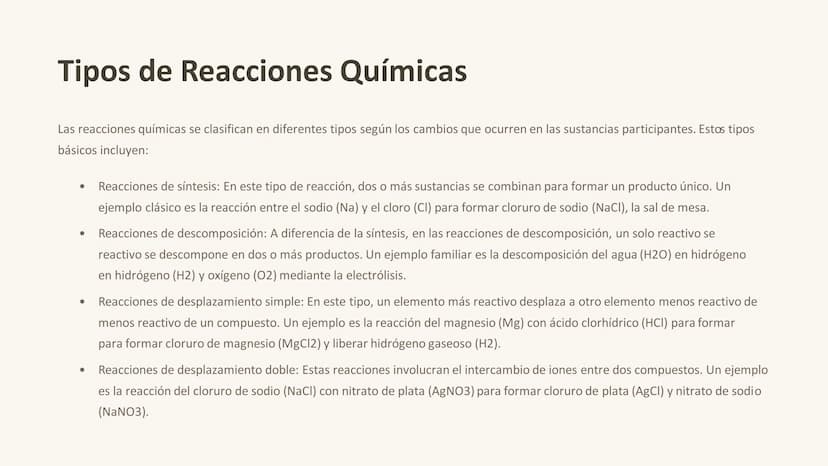 Reacciones Químicas: Un Viaje al
Mundo de las Transformaciones
Este documento explora el fascinante mundo de las reacciones químicas, un pro