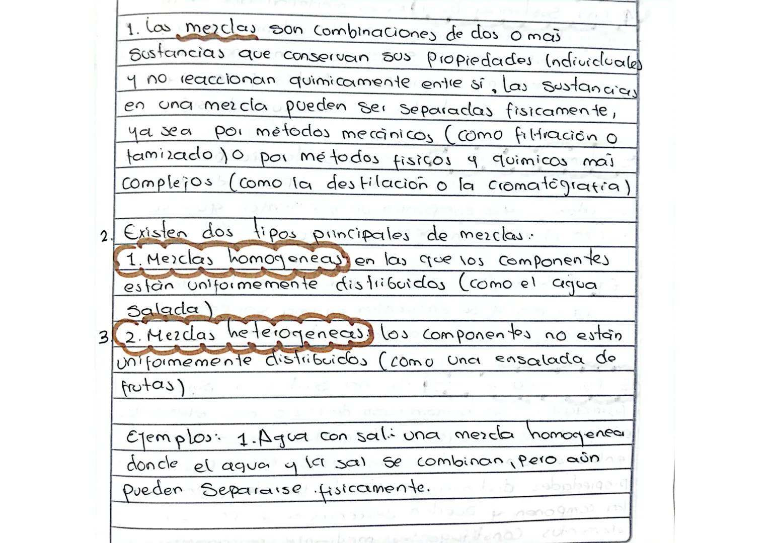 1. Las mezclas son combinaciones de dos o maš
Sustancias que conservan sus propiedades Individuales
y no reaccionan quimicamente entre si, l