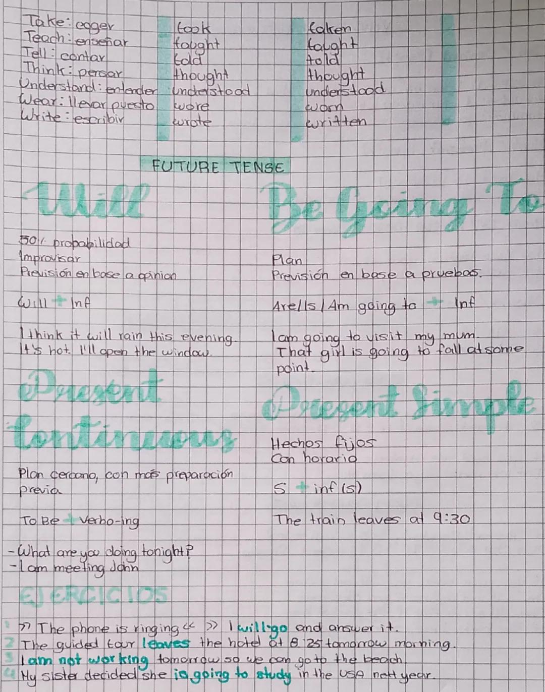 > Gramática Intermedia (Parcial)

PRESENT PERFECT

Se usa para acciones que ocurrieron en el pasado pero tienen consecuencias en el presente