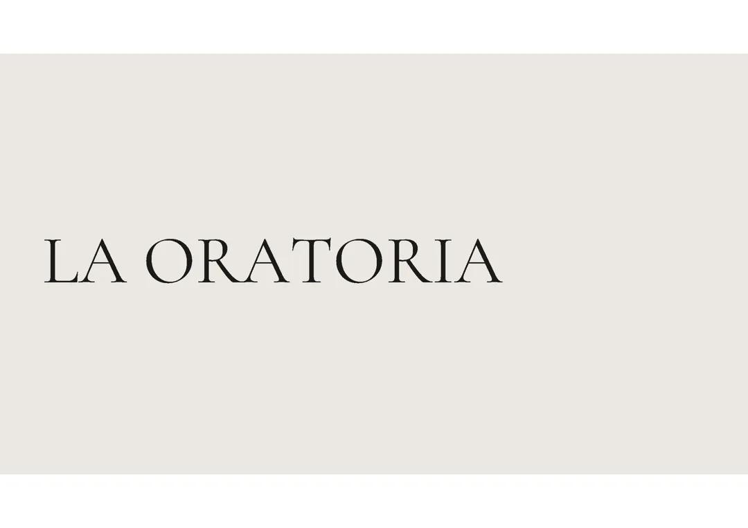 Presentacion sobre la oratoria