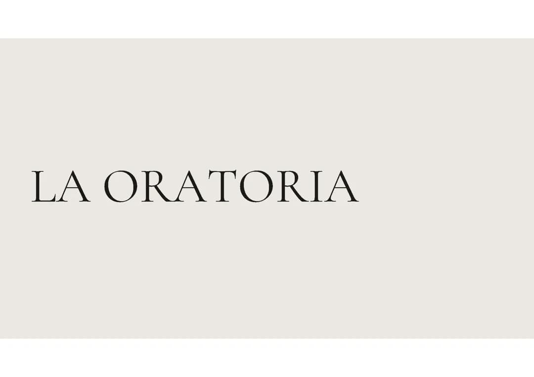 Presentacion sobre la oratoria