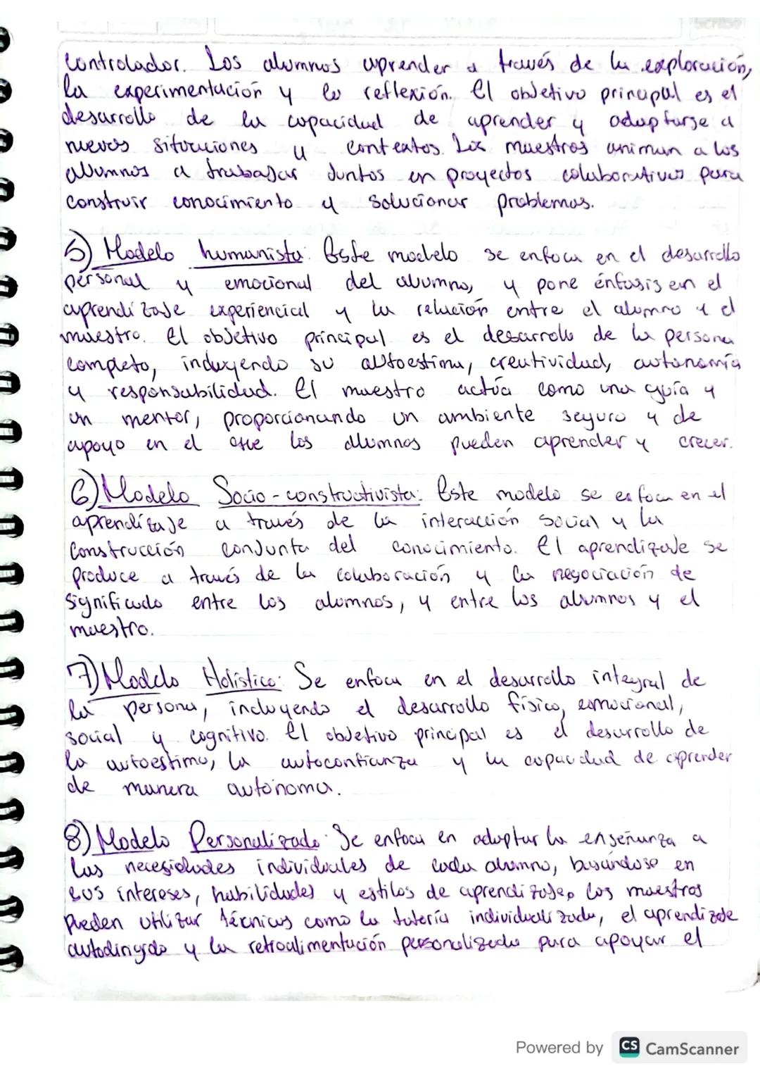 Scribe
Marelos Pedujógicos
1) Modelo Tradicional: Este modelo se eurocteriza por lu
transmisión de conocimientes de
e muestro es la fuente
m
