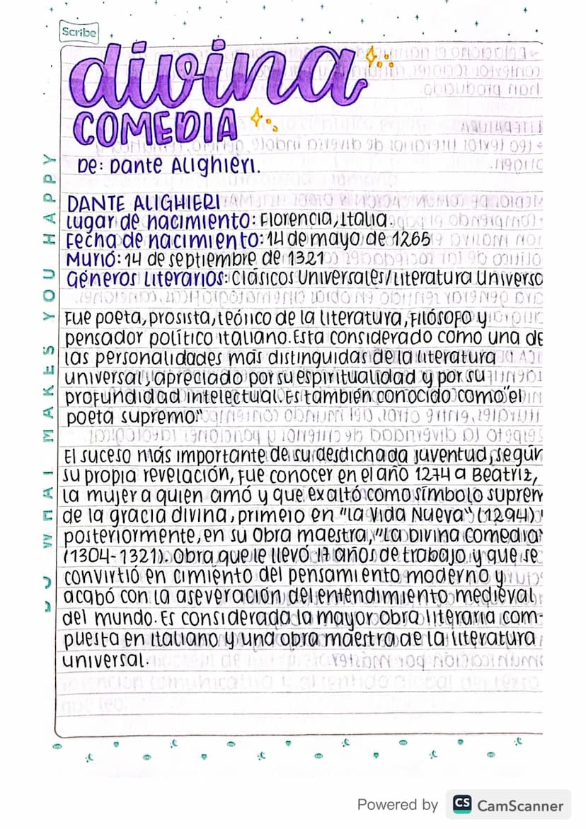 Scribe
HAPPY
YOU
MAKES
ΠΑΙ
AA
divina
Duin 1910002
obbyborg nor
AGUTAGATE
COMEDIA
109 DY9 101×9) 09) +
De: Dante Alighieri.
DANTE ALIGHIERIYA