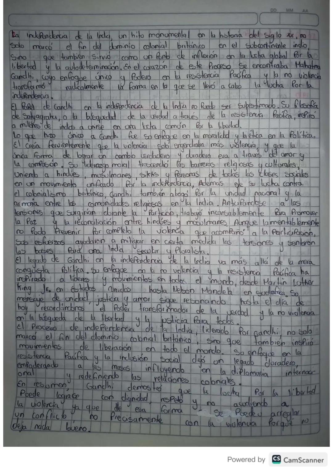 00
MM
AA
# Interpreto Informavόρ
Consulta en bibliotecas e Internet información relacionada con la independencia
de la India y el Rafel que 