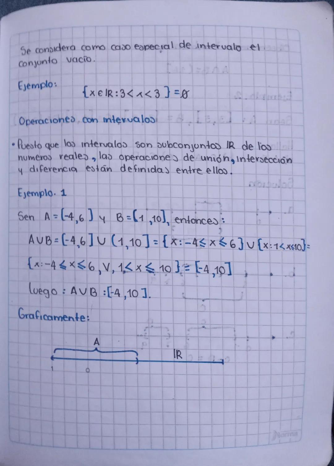 Funciones Reales
los numeros reales
to
4
A
Definido los reales como la unión del conjunto de los
humeros racionales con el conjunto de los n