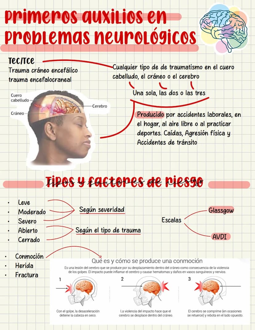 PRIMEROS
AUXILIOS Primeros auxILIOS
Los primeros auxilios son muy importantes, ya que de los
primeros minutos dependerá el pronóstico de la 