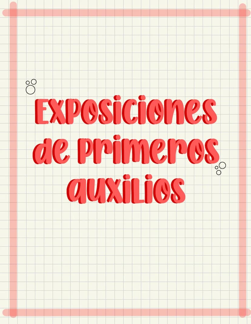PRIMEROS
AUXILIOS Primeros auxILIOS
Los primeros auxilios son muy importantes, ya que de los
primeros minutos dependerá el pronóstico de la 