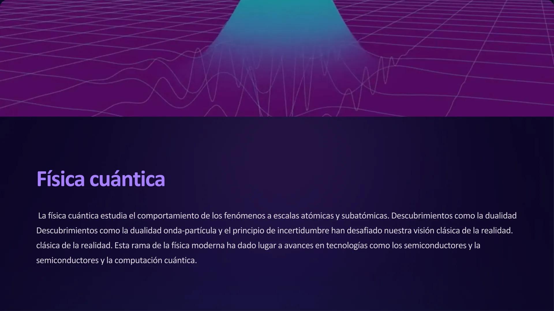 # Modern Physics

Modern physics represents a radical transformation in our understanding
of the universe. It encompasses revolutionary conc