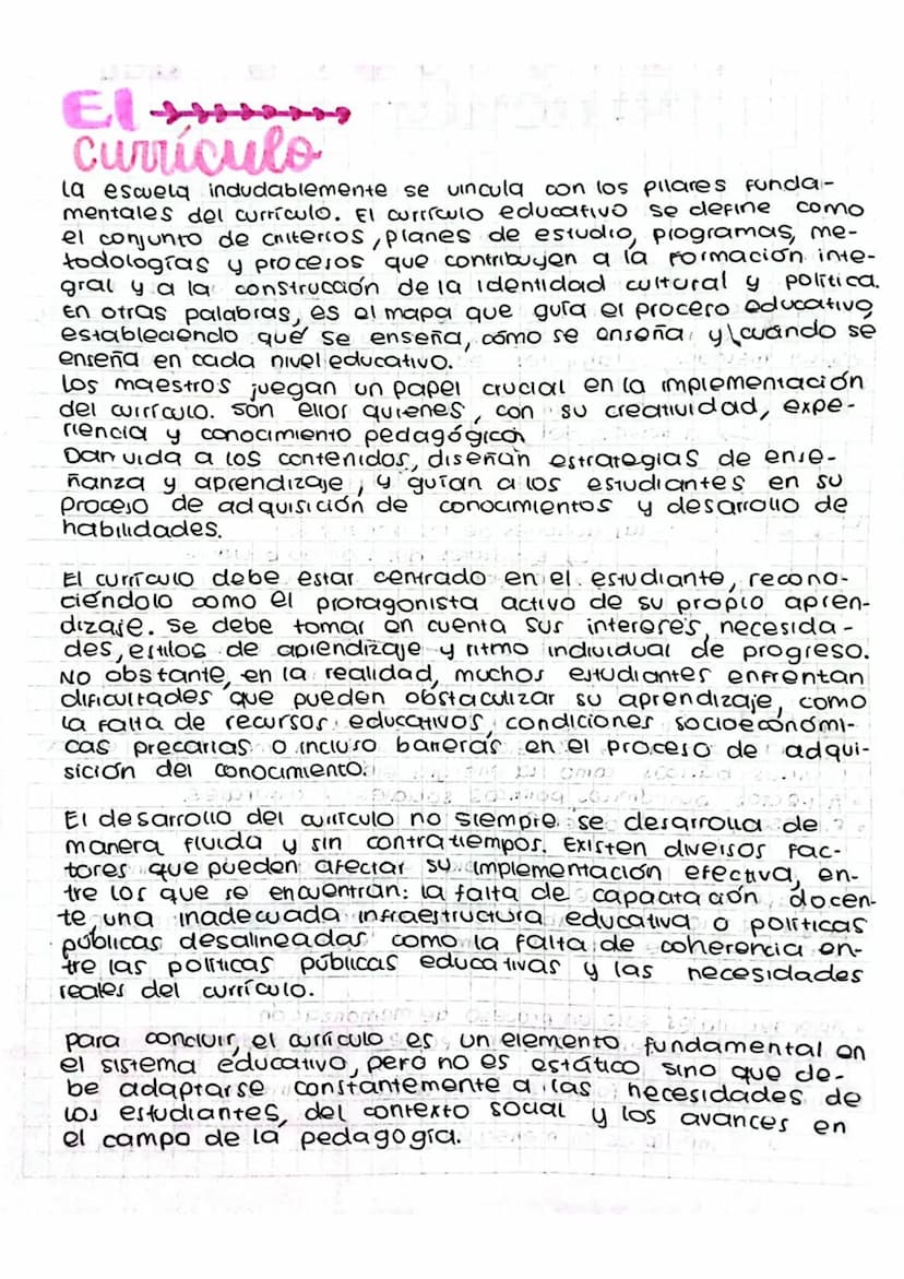 12 de Junio del 2024
currículo
• Temas principales abordados:
i a
del
- Las experencias formatwas desarrolladas on of ambience
escolar que i