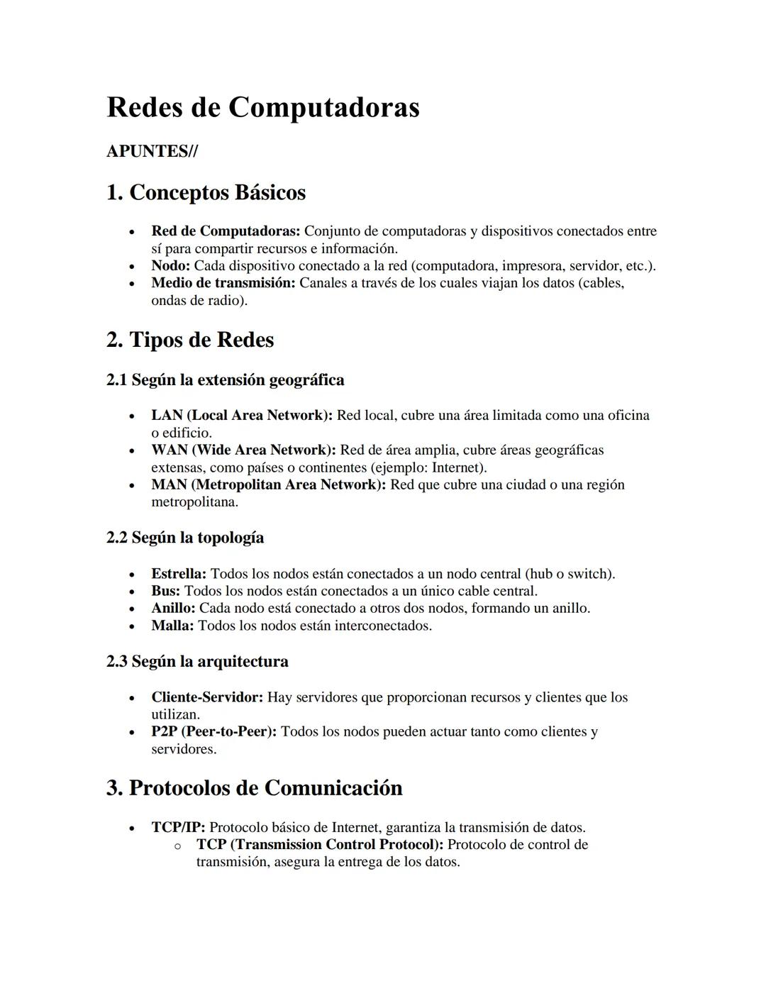 Introducción a las Redes de Computadoras