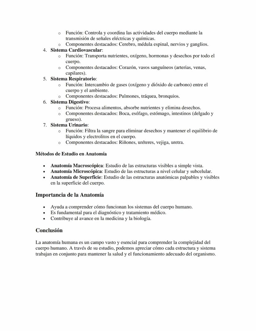 ANATOMIA HUMANA
Vamos a explorar una clase introductoria sobre anatomía humana, enfocándonos en los
conceptos fundamentales y la organizació