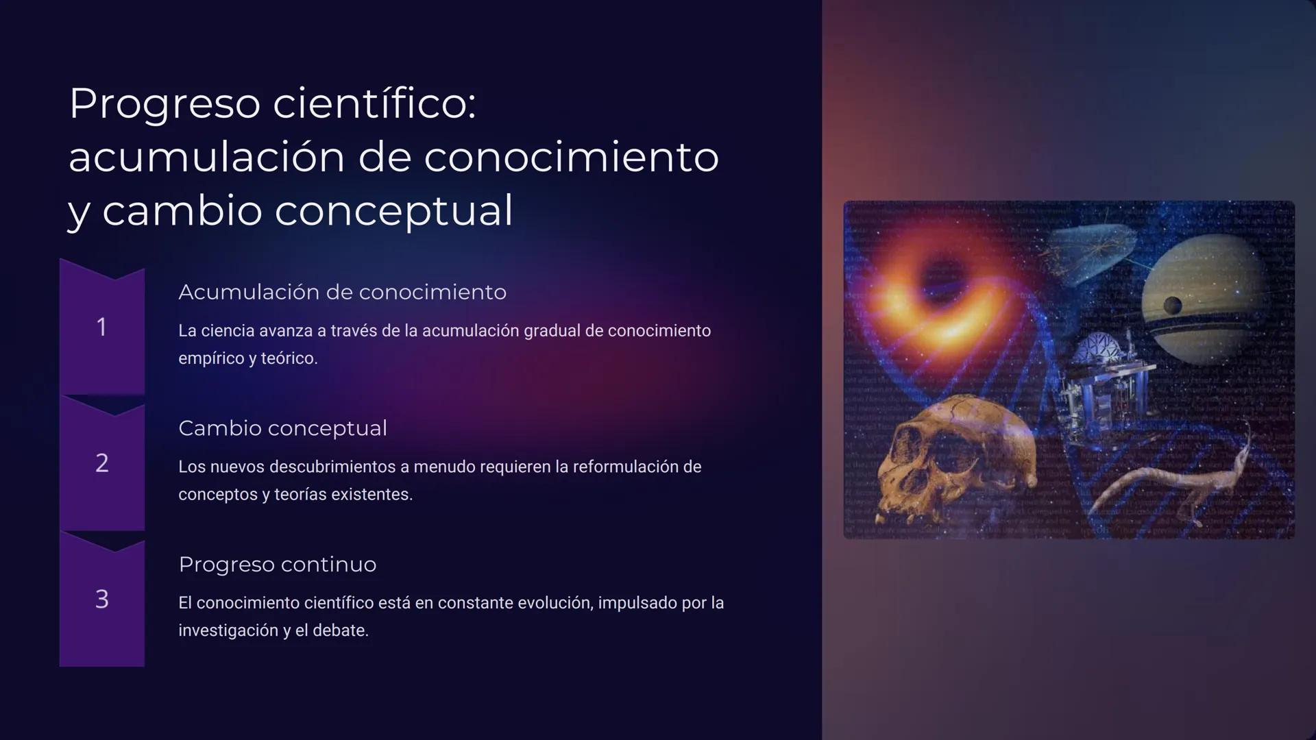 la filosofía de la
ciencia

La filosofía de la ciencia examina los fundamentos, métodos y
principios que guían la práctica científica. Compr