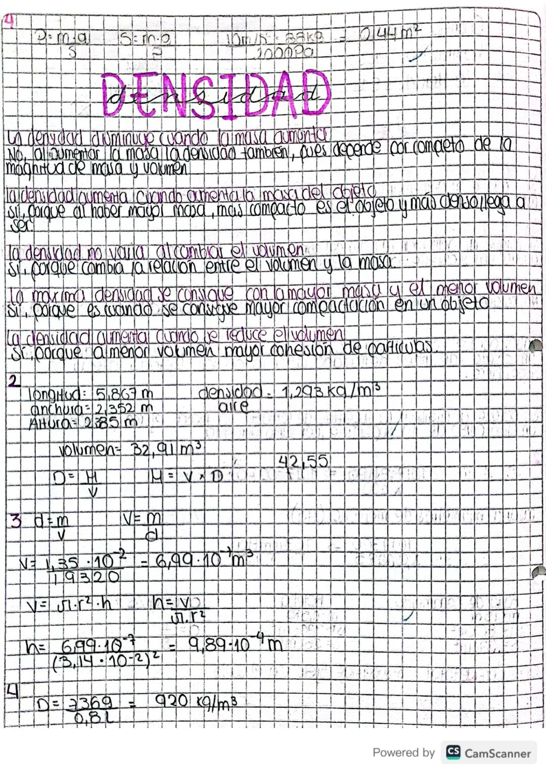 # PRTSION

167 presion disminune quando aument
cecie de
So, porque al aumentar la superficie de contacto el objeto reposa en mayor espacio,
