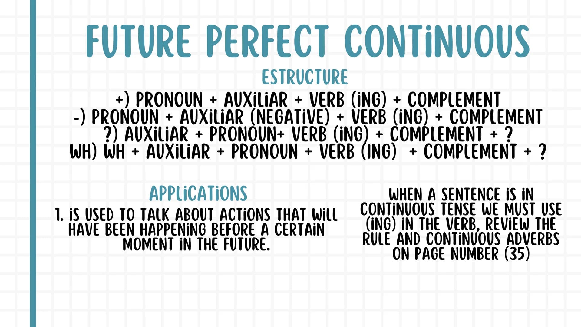 སྦྲ
ENGLISH
NOTEBOOK 01. Pronouns
02. Tenses
03. Conditionals
04. Reported speech
05. Passive voice
06. Additional information 4
01. PRONOUN