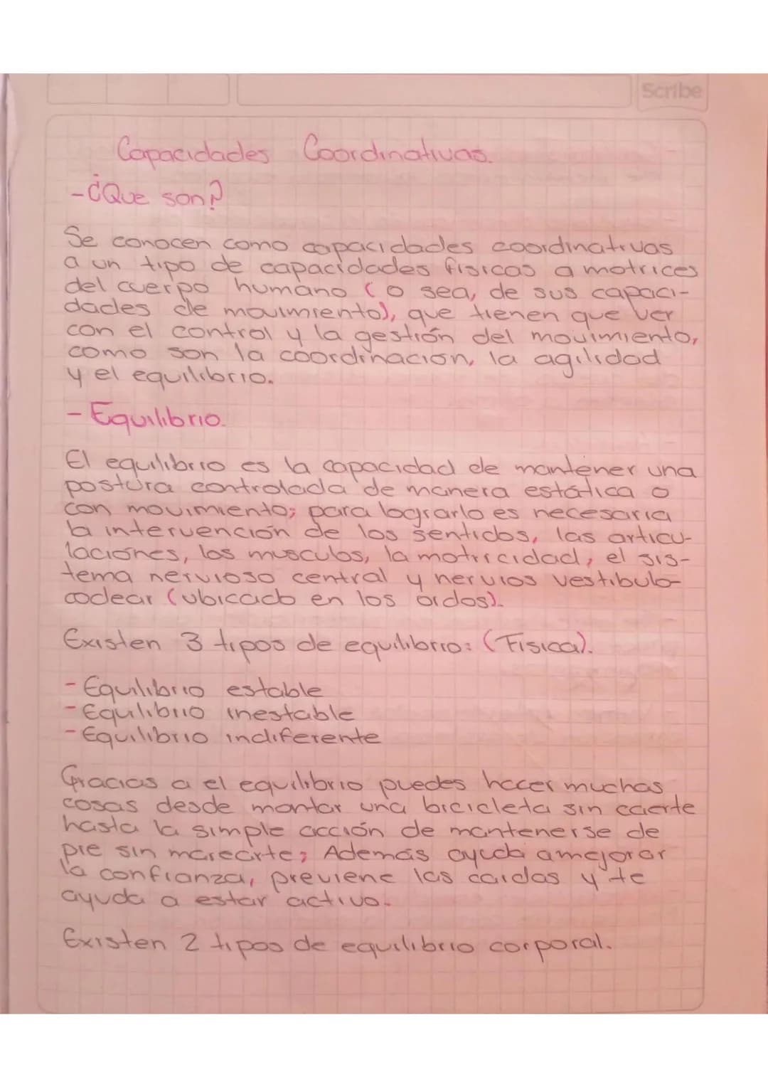Capacidades Coordinativas.