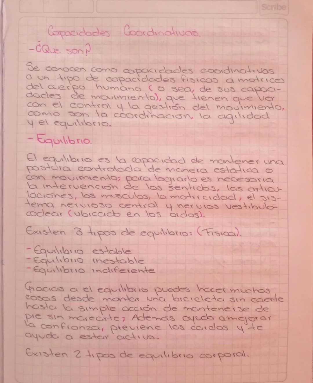 Capacidades Coordinativas.