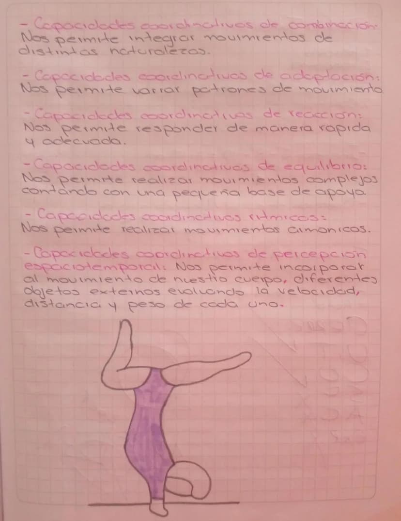 Scribe
Capacidades Coordinativas.
-¿Que son?
Se conocen como capacidades coordinativas
a un tipo de capacidades fisicas a motrices
del cuerp