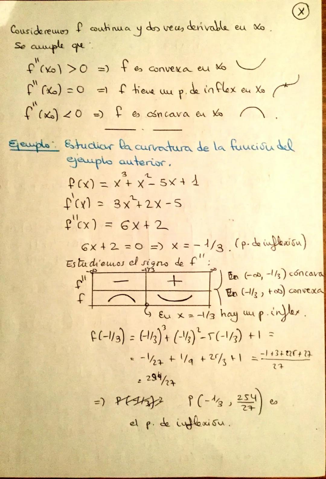 TEMA 4 DERIVADAS
4.1- Tasa de Variación Media
eu
Sea una funcióu continua en el intervalo [a,b]
Llamamos Tasa de Variación Media de la funci