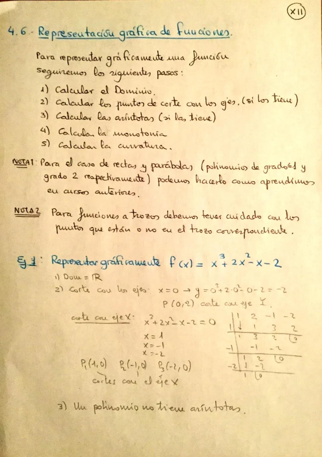 TEMA 4 DERIVADAS
4.1- Tasa de Variación Media
eu
Sea una funcióu continua en el intervalo [a,b]
Llamamos Tasa de Variación Media de la funci