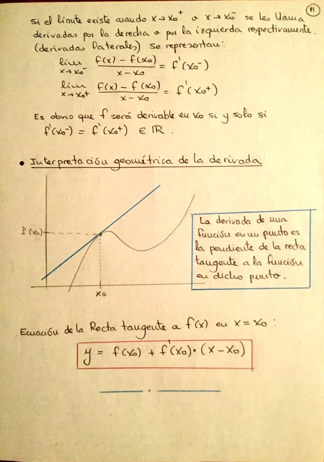 TEMA 4 DERIVADAS
4.1- Tasa de Variación Media
eu
Sea una funcióu continua en el intervalo [a,b]
Llamamos Tasa de Variación Media de la funci