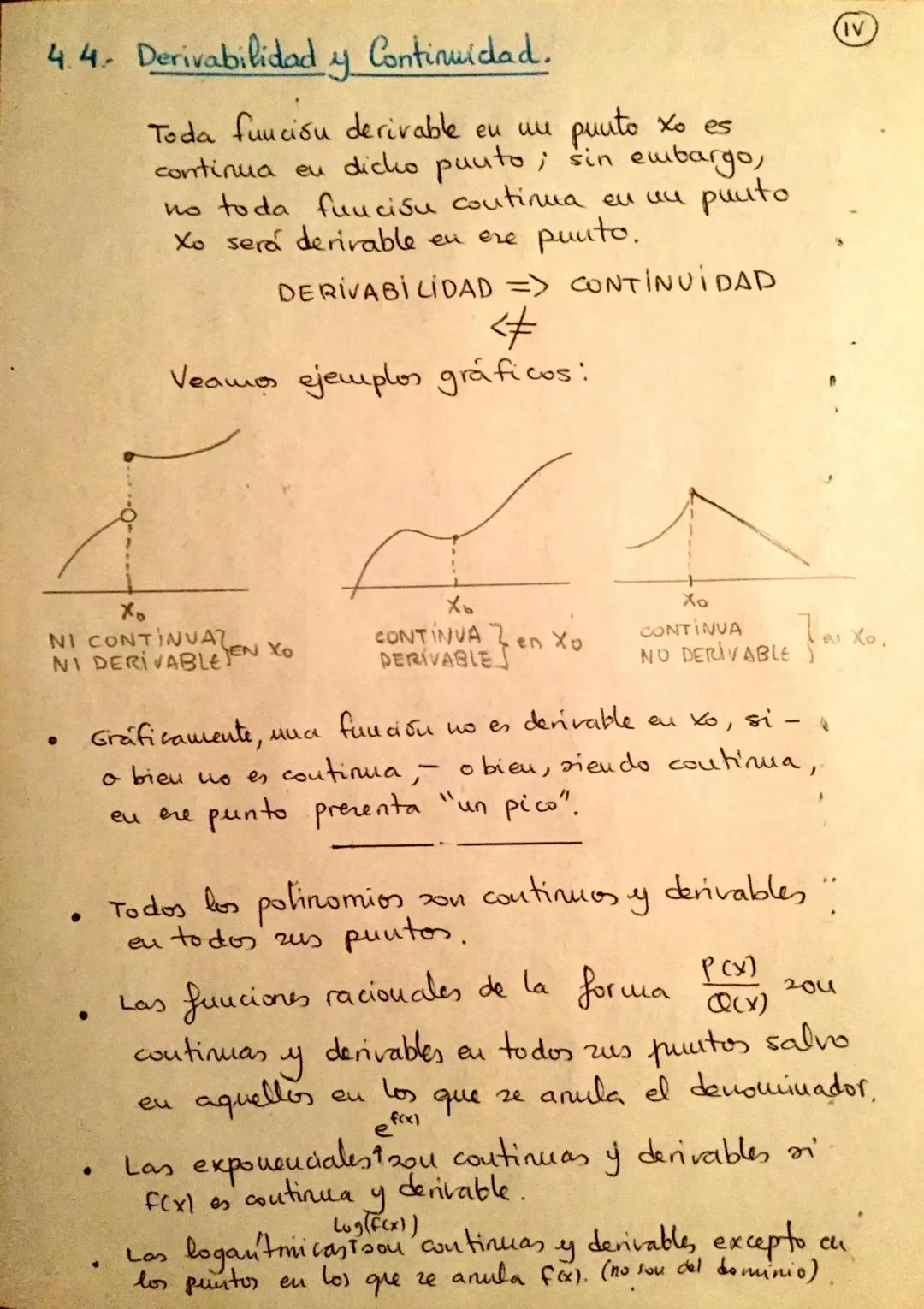 TEMA 4 DERIVADAS
4.1- Tasa de Variación Media
eu
Sea una funcióu continua en el intervalo [a,b]
Llamamos Tasa de Variación Media de la funci
