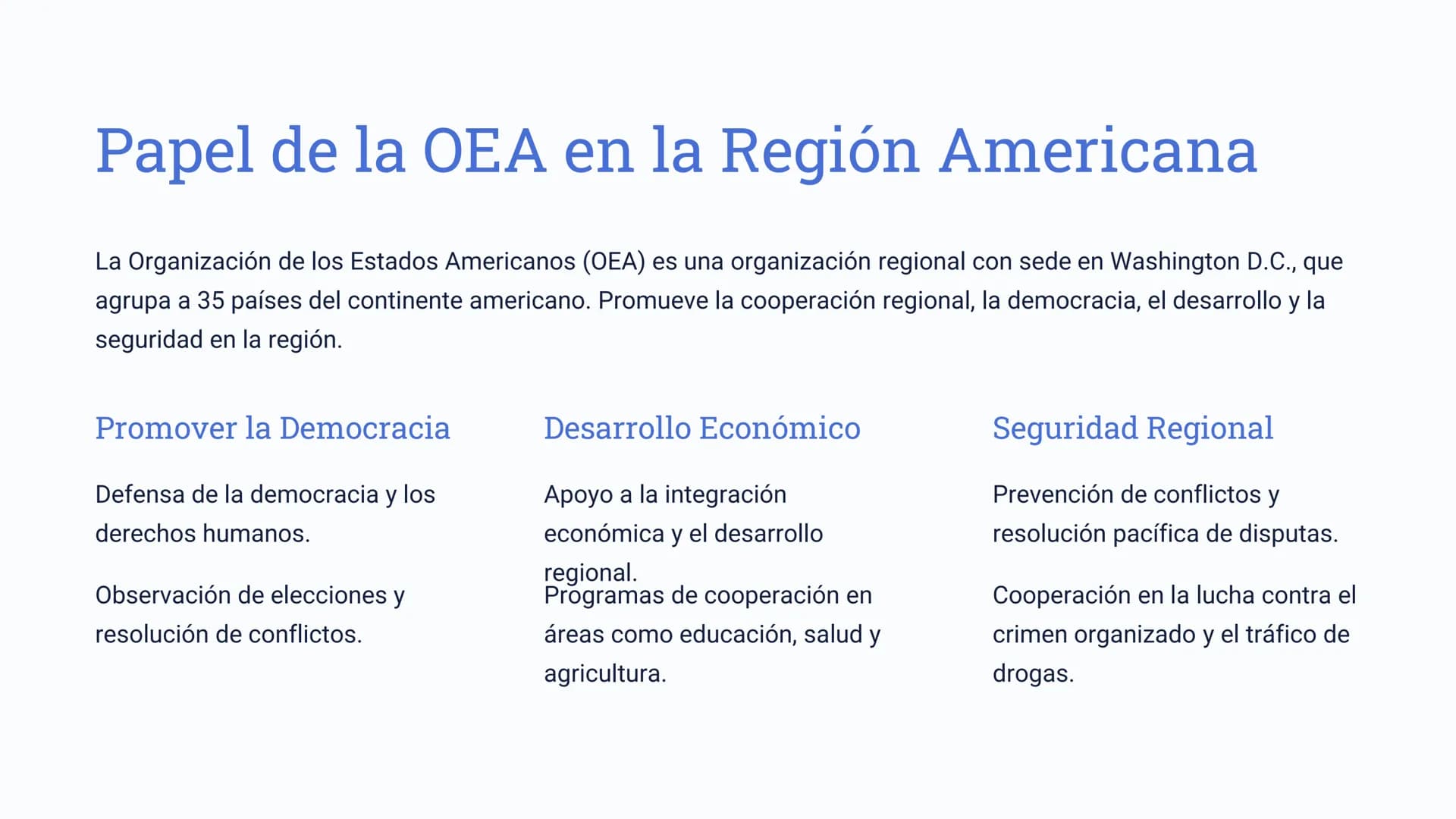 Organismos
Internacionales:
Gobernanza Global y
Resolución de Conflictos
En un mundo cada vez más interconectado, las organizaciones interna