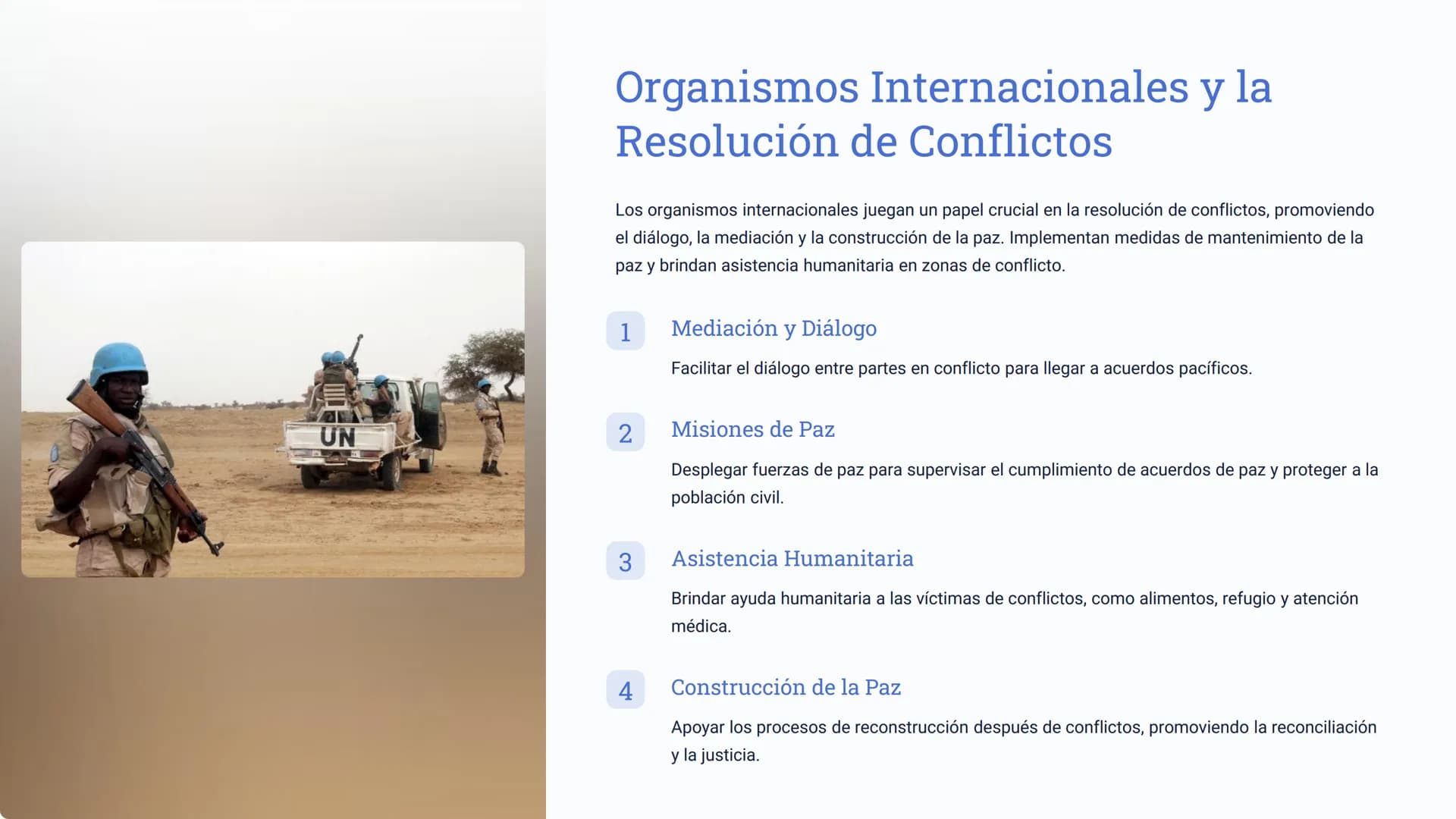 Organismos
Internacionales:
Gobernanza Global y
Resolución de Conflictos
En un mundo cada vez más interconectado, las organizaciones interna