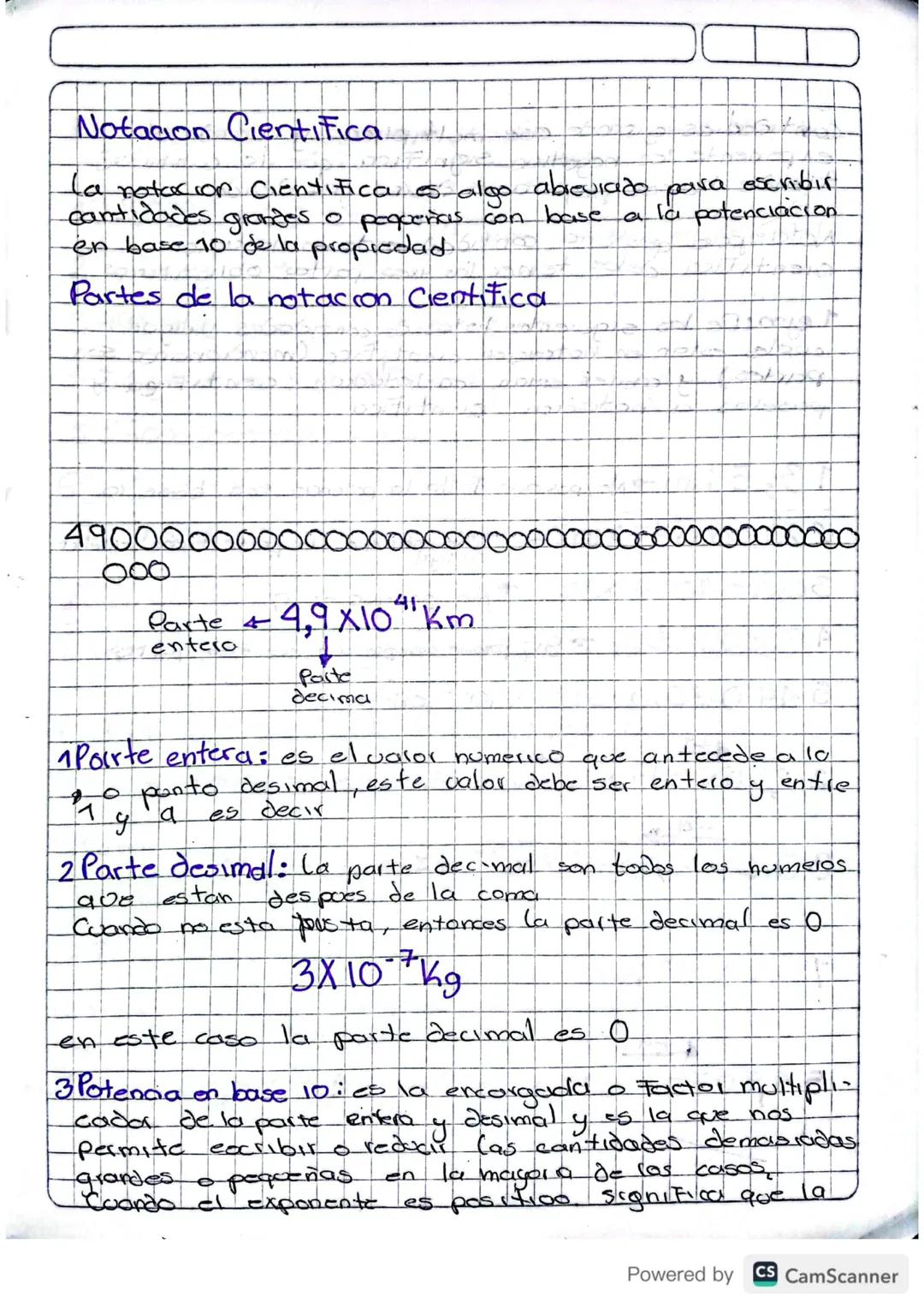 Notación científica: Definición y componentes en física