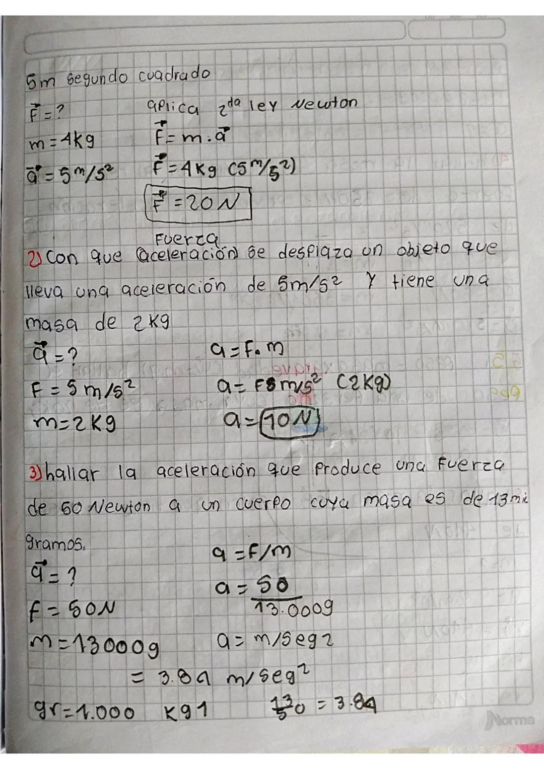 Clases de fuerzas
tension (1) bany
↑tensiónc†)
peso w = mg
Facción - caja T-W
Freaction-cuerda
Nor peso (w) = masa x gravedad
W-mg abajo
DD 
