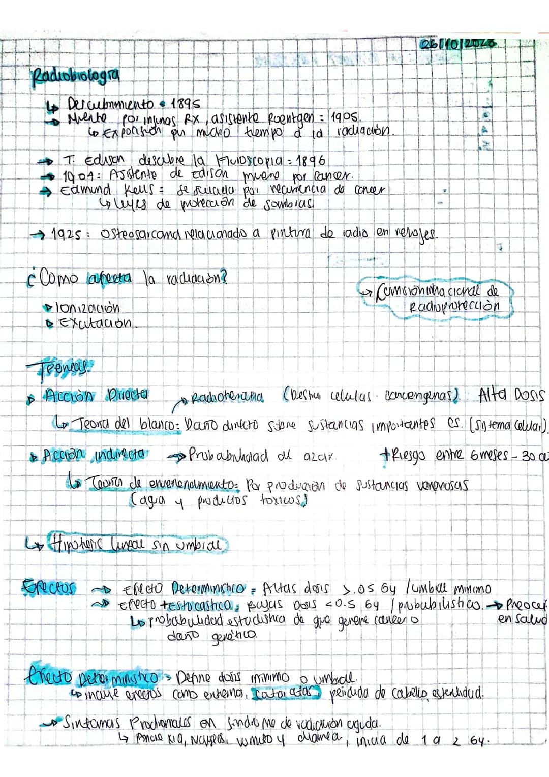 RADIO BIOLOGÍA