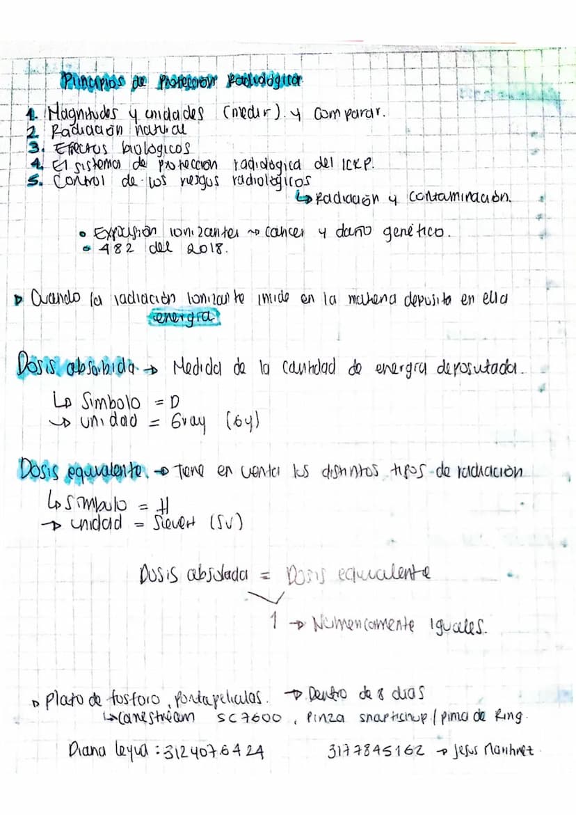 2611012026
Radiobiologra
4 Descubrimiento 1895
→ Miente por injunas RX, asistente Roentgen = 1905.
to Expolition pur mucho tiempo a la radia