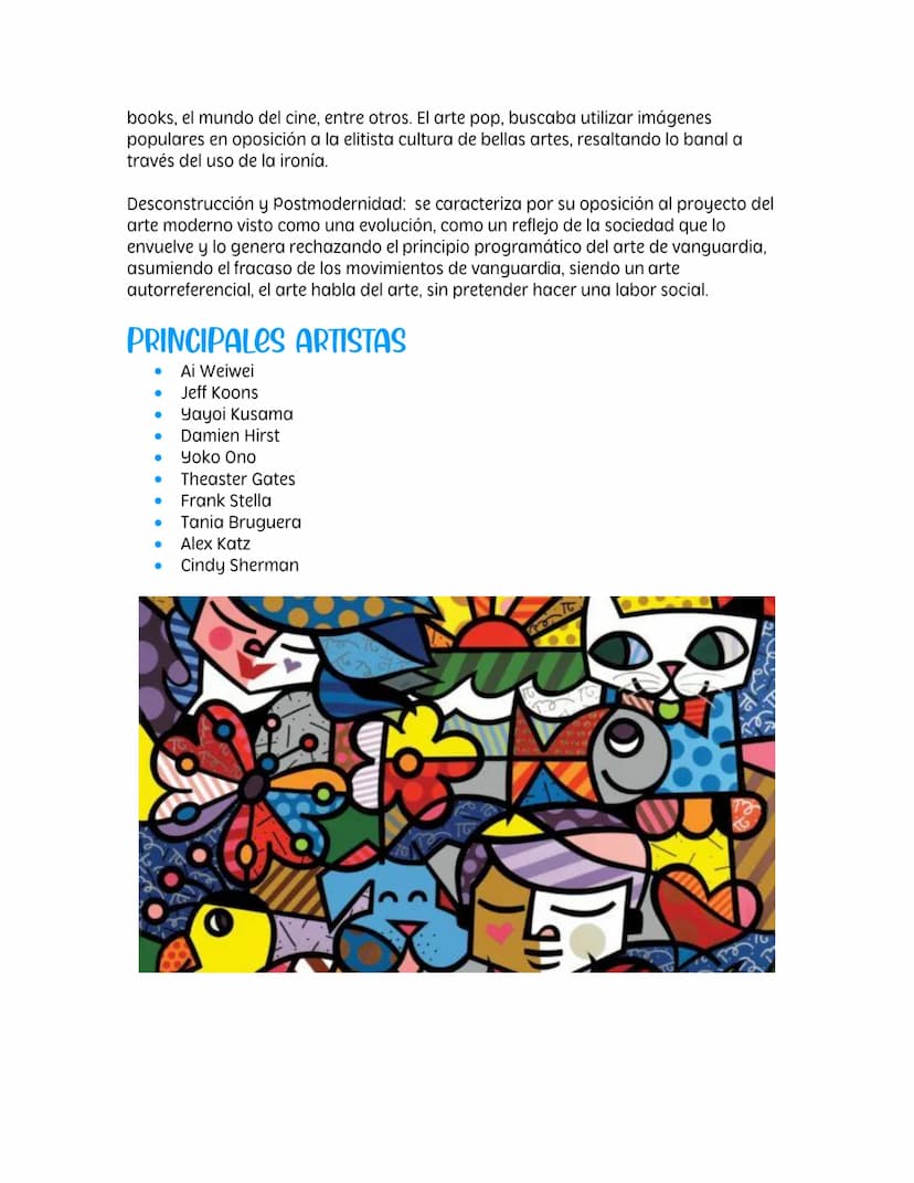 ARTE MODERNO
El arte moderno es conocido por su estética vanguardista y celebrado por sus
artistas adelantados a su tiempo. se refiere al ar
