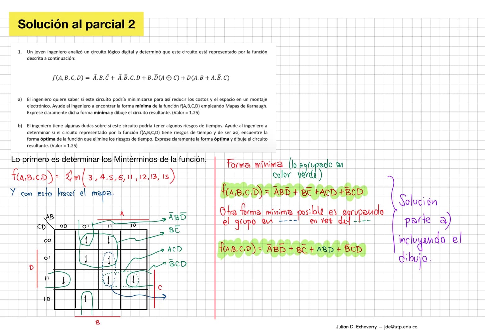 Examen 2 - Eléctronica Digital