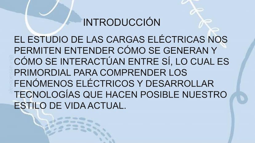 вр
INDICE
Introducción
Justificación
Objetivos
Origen de carga eléctrica
Que es de carga eléctrica
Tipos de carga eléctrica
Ejemplos
Conclus