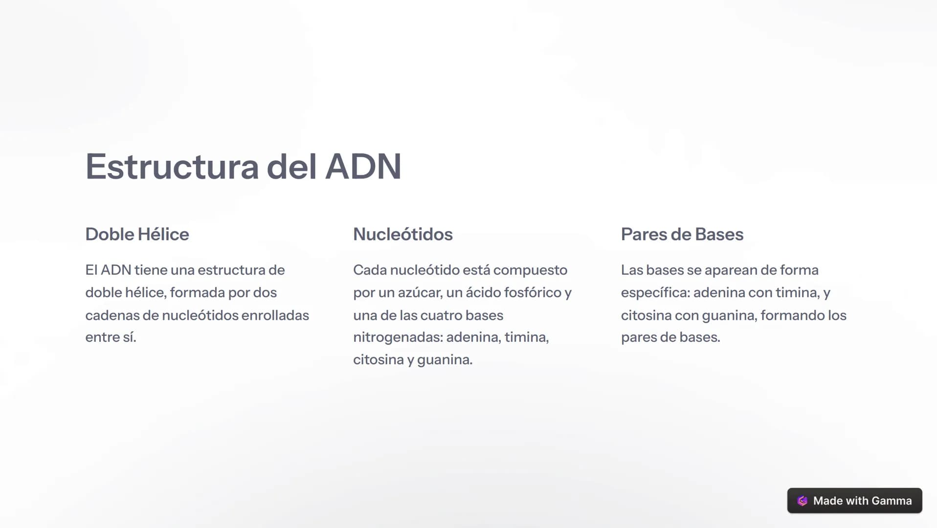 om
eamstime
damsti
ID 1396
drea
Introducción al ADN
El ácido desoxirribonucleico (ADN) es la molécula fundamental de la vida,
presente en to