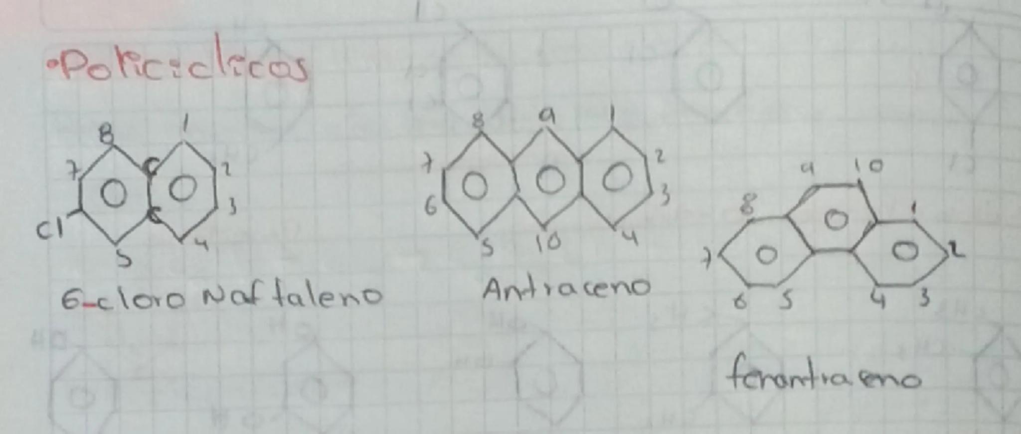 Aromaticos - Hidrocarburos.
Tenian un aloi caracteristico. El principal es el bazeno
Co Hz
Kekule
A.
L
O
Nomenclatura
•Monosistituida
Cloro 